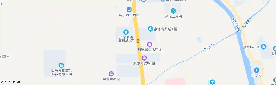 济宁豪德C区东门_公交站地图_济宁公交_妙搜公交查询2025
