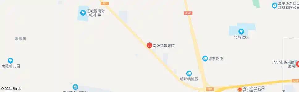 济宁南张敬老院_公交站地图_济宁公交_妙搜公交查询2025