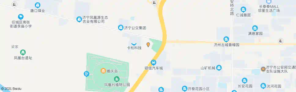 济宁金宇汽配城东门_公交站地图_济宁公交_妙搜公交查询2025