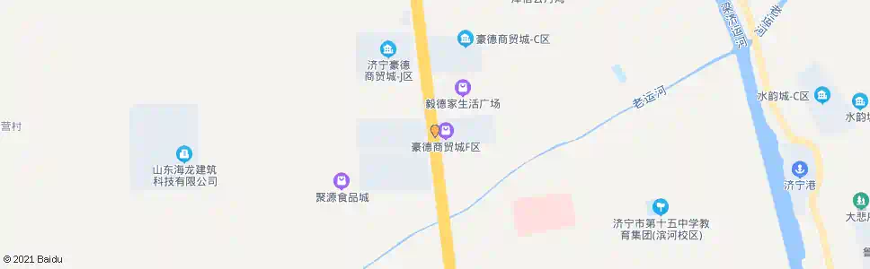 济宁豪德F区西门_公交站地图_济宁公交_妙搜公交查询2025