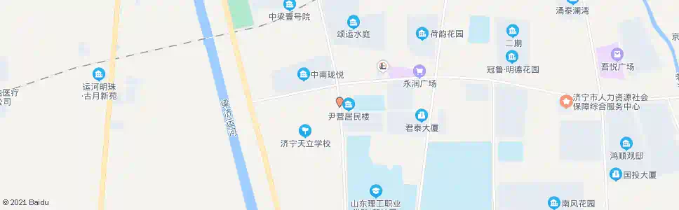 济宁尹营_公交站地图_济宁公交_妙搜公交查询2025