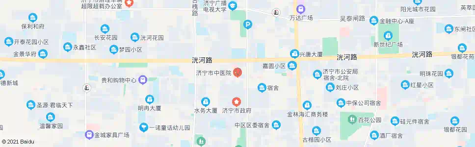济宁市中医院_公交站地图_济宁公交_妙搜公交查询2025