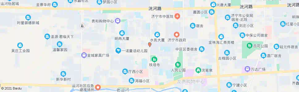 济宁潘家大楼_公交站地图_济宁公交_妙搜公交查询2025