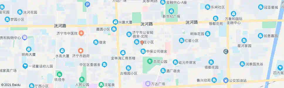 济宁刘庄小区东门_公交站地图_济宁公交_妙搜公交查询2025