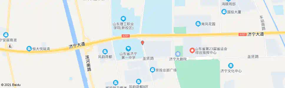 济宁一中_公交站地图_济宁公交_妙搜公交查询2025