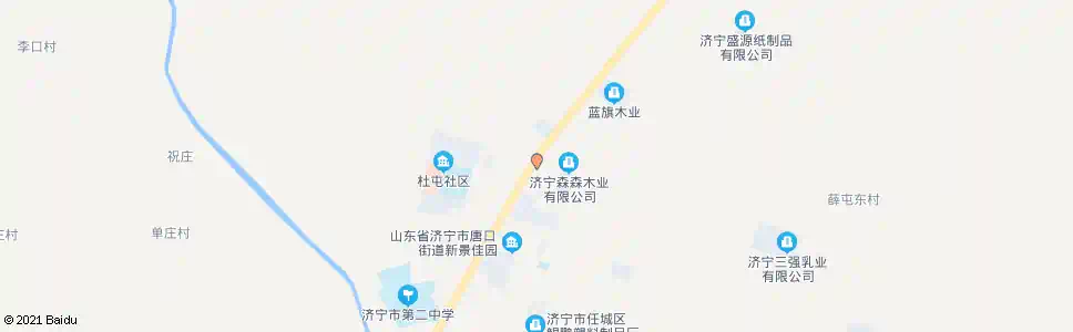 济宁唐口邮电局_公交站地图_济宁公交_妙搜公交查询2025