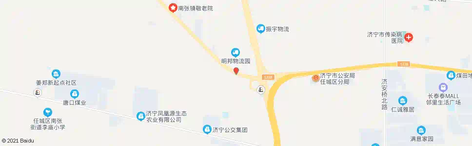 济宁刘后村_公交站地图_济宁公交_妙搜公交查询2025