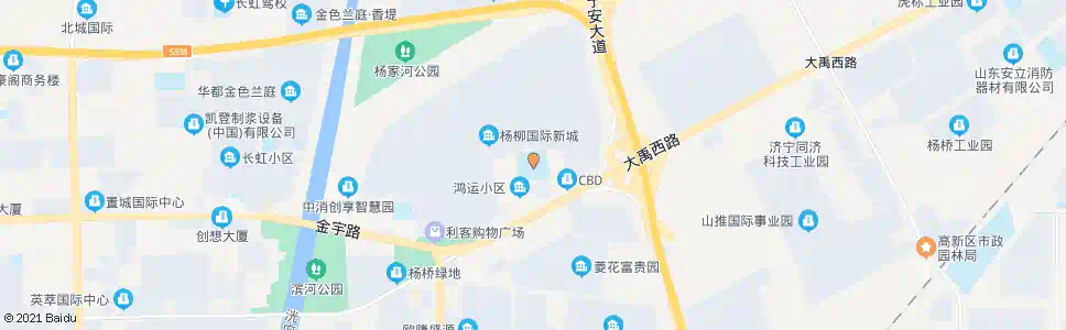 济宁柳行中学_公交站地图_济宁公交_妙搜公交查询2025
