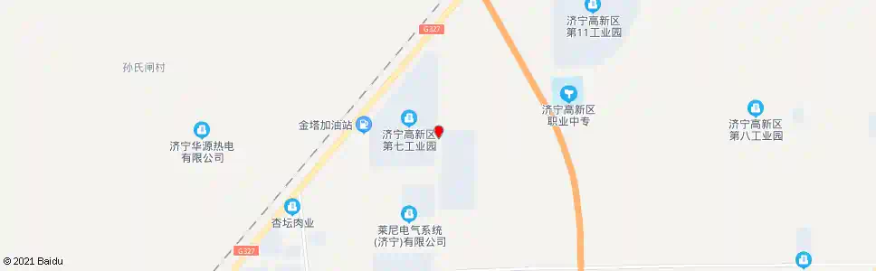 济宁第七工业园_公交站地图_济宁公交_妙搜公交查询2025
