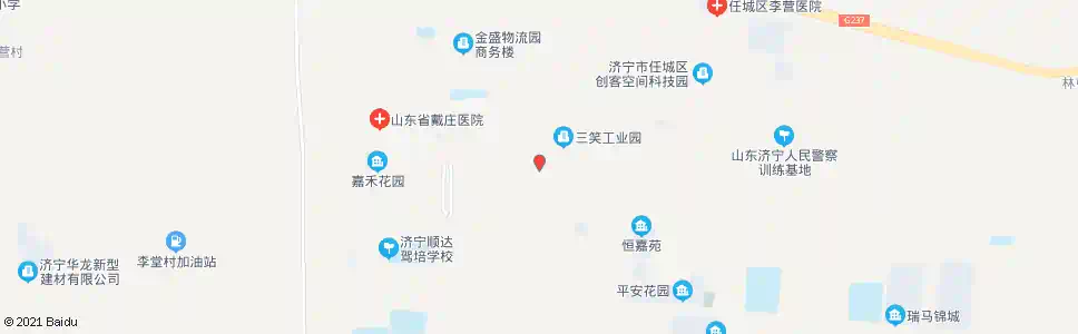 济宁三尧村_公交站地图_济宁公交_妙搜公交查询2025