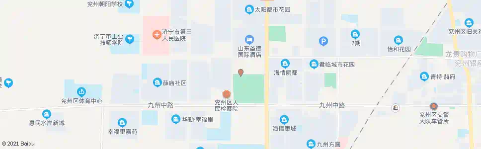 济宁市行政办公中心_公交站地图_济宁公交_妙搜公交查询2025