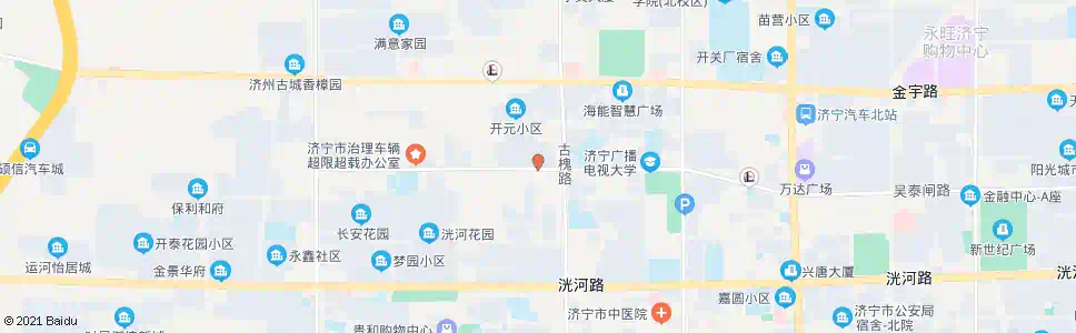济宁中区公安局_公交站地图_济宁公交_妙搜公交查询2025