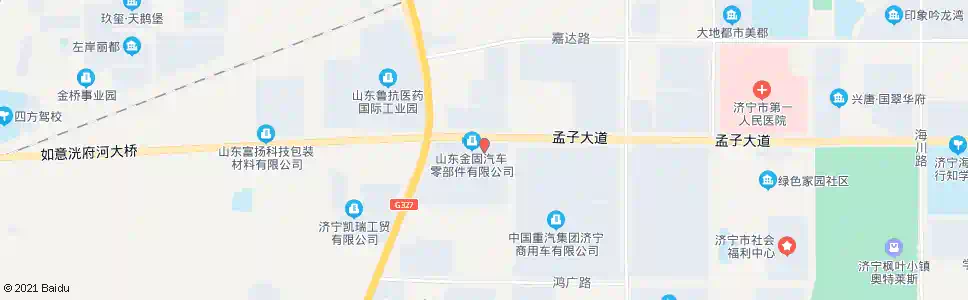 济宁粮油食品公司_公交站地图_济宁公交_妙搜公交查询2025