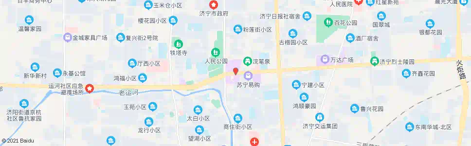 济宁贵和购物中心_公交站地图_济宁公交_妙搜公交查询2025