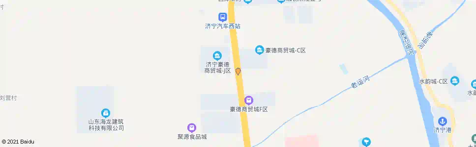 济宁豪德C区西门_公交站地图_济宁公交_妙搜公交查询2025