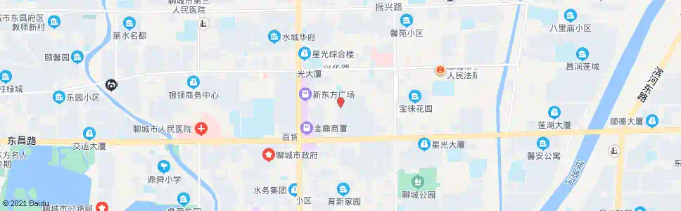 聊城市委家属院_公交站地图_聊城公交_妙搜公交查询2025