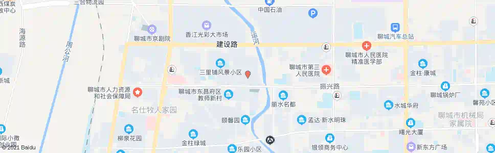 聊城向阳路振兴路口北站_公交站地图_聊城公交_妙搜公交查询2025