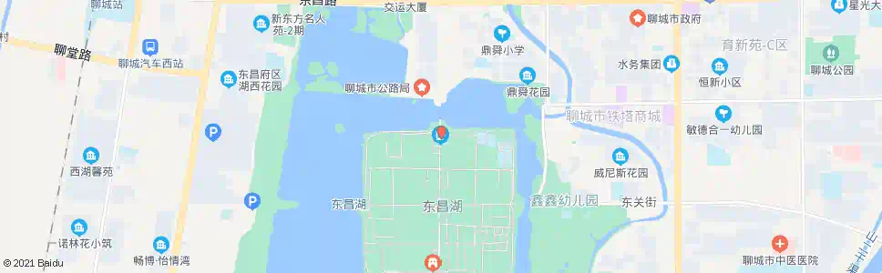 聊城山东第二技术学院_公交站地图_聊城公交_妙搜公交查询2025