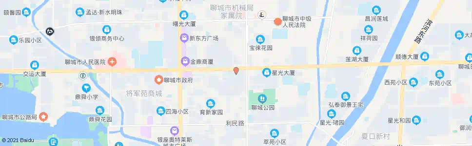 聊城区水利局_公交站地图_聊城公交_妙搜公交查询2025