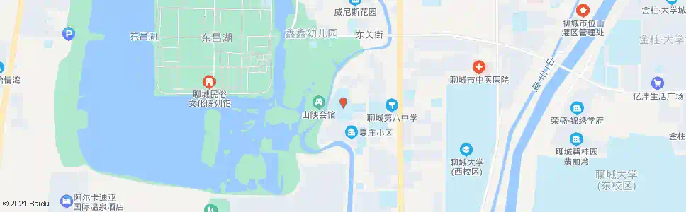 聊城聊城一中校_公交站地图_聊城公交_妙搜公交查询2025