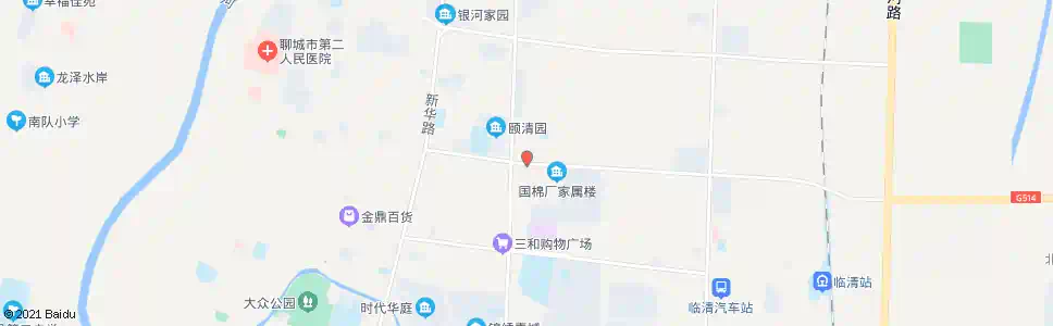 聊城油厂路口_公交站地图_聊城公交_妙搜公交查询2025