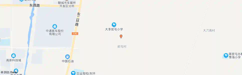 聊城大李官屯_公交站地图_聊城公交_妙搜公交查询2025