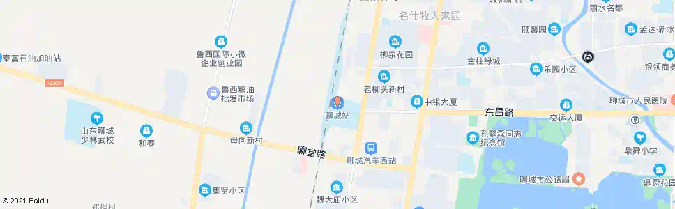 聊城水城主人_公交站地图_聊城公交_妙搜公交查询2025