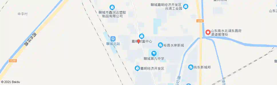 聊城嘉明公司_公交站地图_聊城公交_妙搜公交查询2025