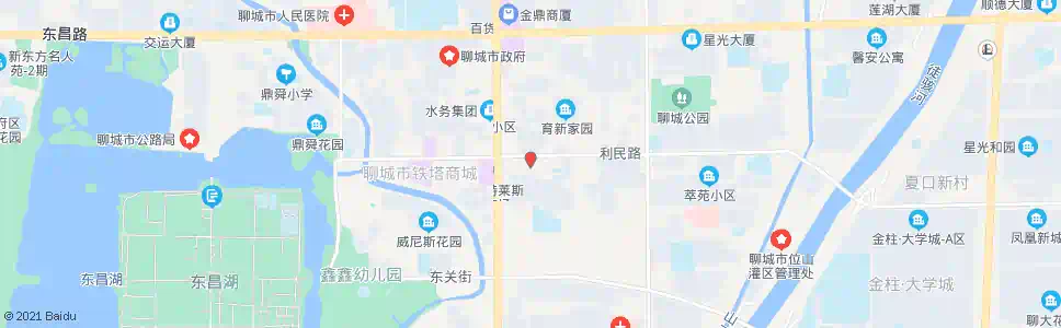 聊城柳园派出所_公交站地图_聊城公交_妙搜公交查询2025