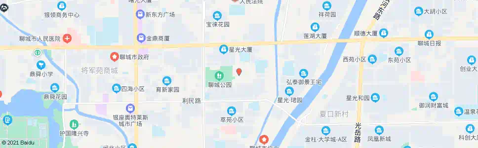 聊城豆营_公交站地图_聊城公交_妙搜公交查询2025