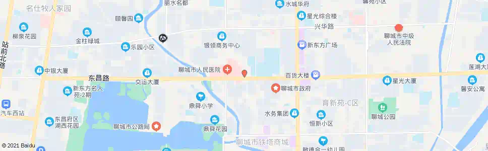 聊城耳鼻喉医院_公交站地图_聊城公交_妙搜公交查询2025