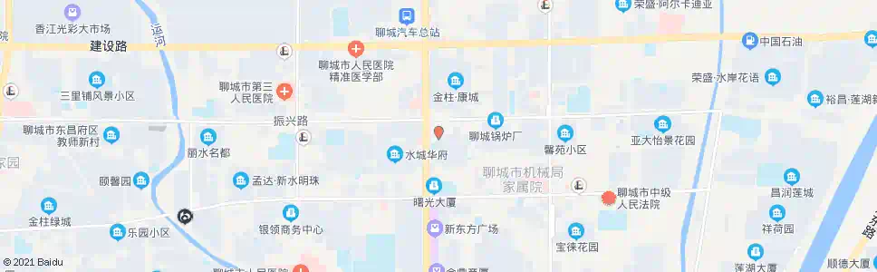 聊城毛纺厂_公交站地图_聊城公交_妙搜公交查询2025