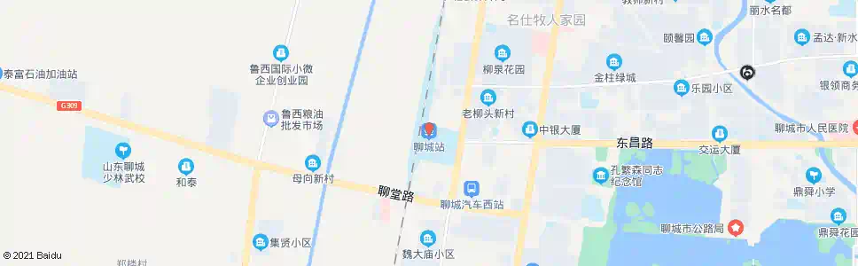 聊城71901部队_公交站地图_聊城公交_妙搜公交查询2025