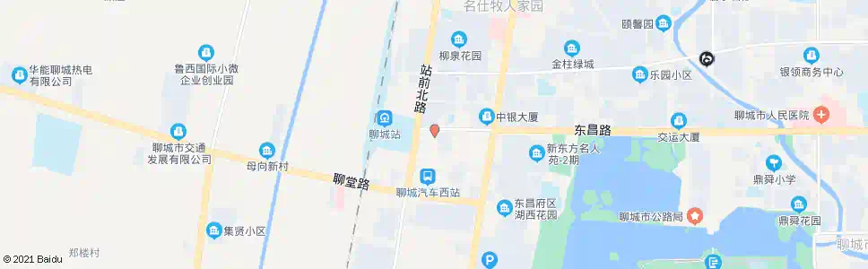 聊城区人行_公交站地图_聊城公交_妙搜公交查询2025