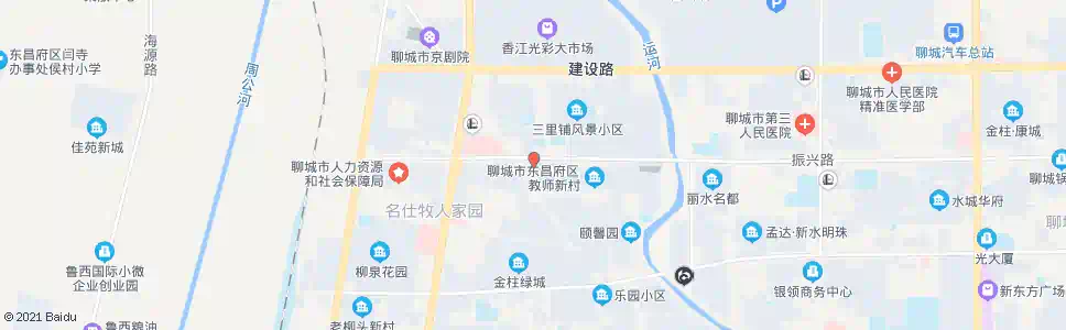 聊城粤泰汽车配件公司_公交站地图_聊城公交_妙搜公交查询2025