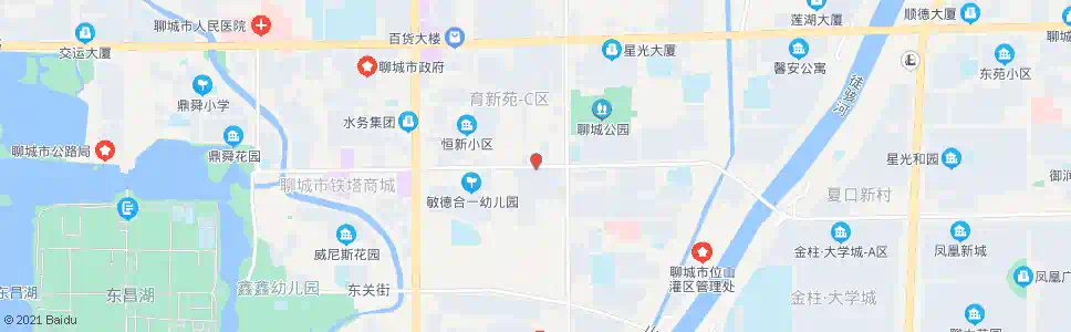 聊城利民大药店_公交站地图_聊城公交_妙搜公交查询2025