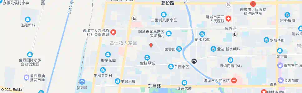 聊城湖北小区_公交站地图_聊城公交_妙搜公交查询2025
