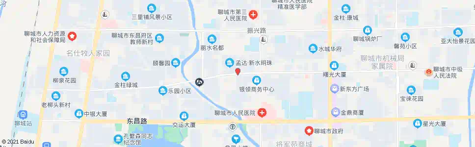 聊城兴华路卫育路口西站_公交站地图_聊城公交_妙搜公交查询2025
