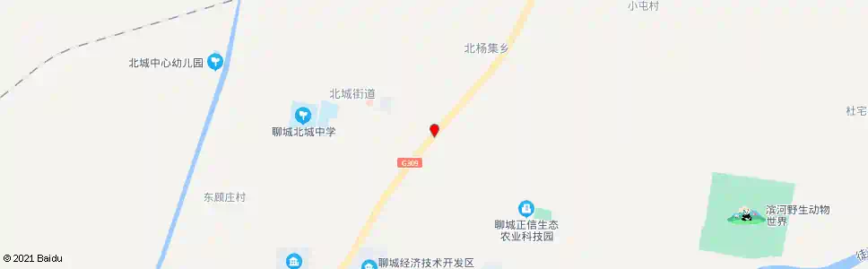 聊城北杨集_公交站地图_聊城公交_妙搜公交查询2025