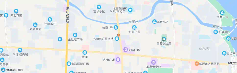 临沂温州鞋帽服装城_公交站地图_临沂公交_妙搜公交查询2025