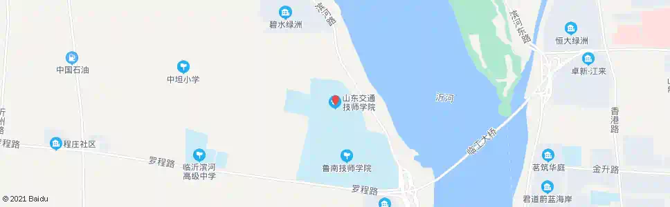 临沂交通技校南校区_公交站地图_临沂公交_妙搜公交查询2025