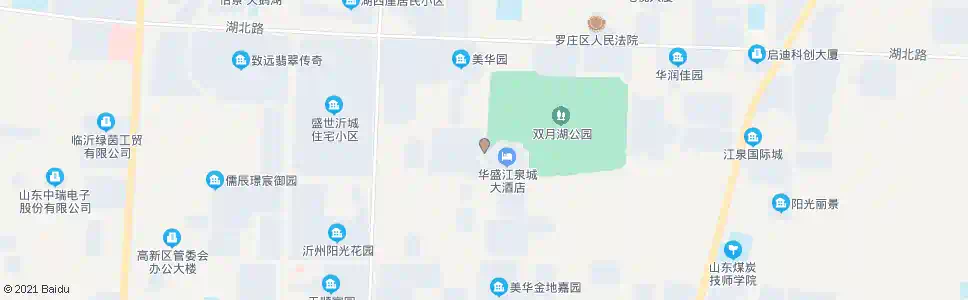 临沂江泉大酒店_公交站地图_临沂公交_妙搜公交查询2025