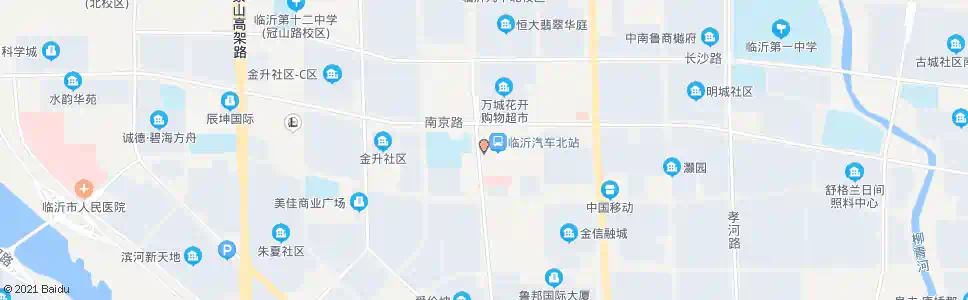 临沂北城换乘中心_公交站地图_临沂公交_妙搜公交查询2025