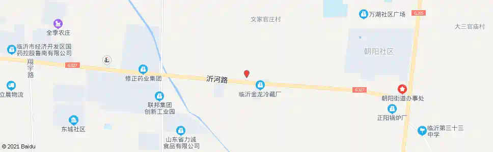 临沂朝阳街道卫生院_公交站地图_临沂公交_妙搜公交查询2025