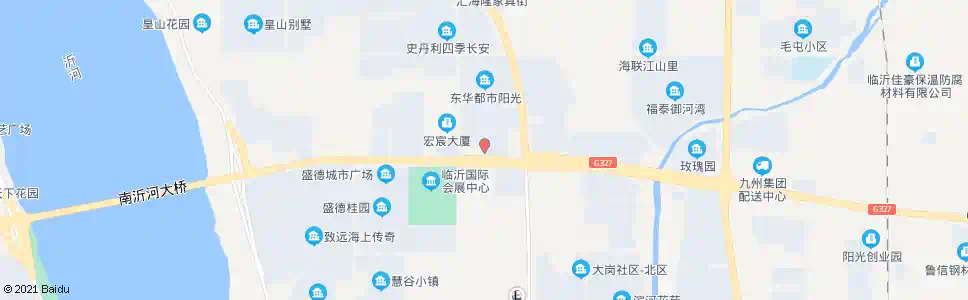 临沂东华花园南门_公交站地图_临沂公交_妙搜公交查询2025