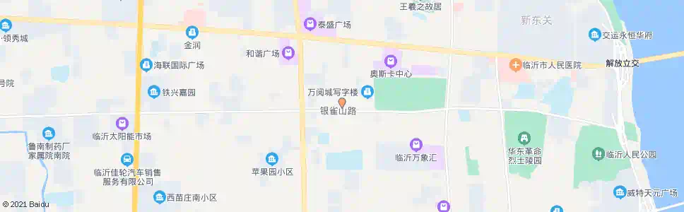 临沂临沂艺术学校_公交站地图_临沂公交_妙搜公交查询2025
