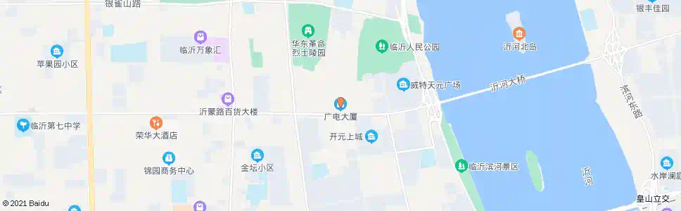 临沂广电大厦_公交站地图_临沂公交_妙搜公交查询2025