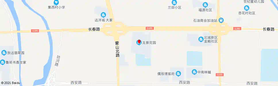 临沂龙泉花园_公交站地图_临沂公交_妙搜公交查询2025