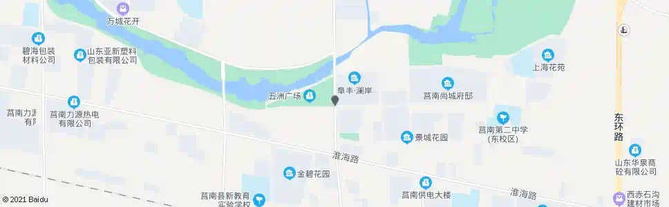 临沂五洲广场_公交站地图_临沂公交_妙搜公交查询2025