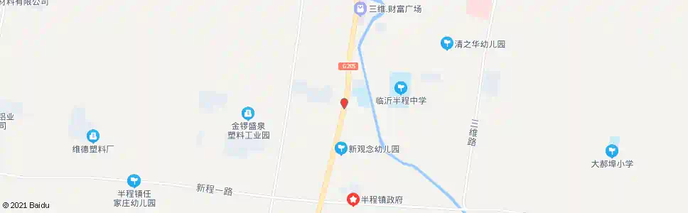 临沂中心街_公交站地图_临沂公交_妙搜公交查询2025